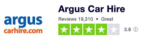 Argus Car Hire Reviews